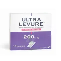 Ultra-levure 200 Mg Gélules Plq/10 à Cavignac