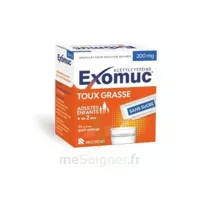 Exomuc 200 Mg, Granulés Pour Solution Buvable En Sachet 24 Sachets/3g à Cavignac