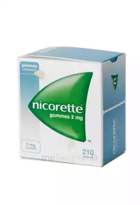 Nicorette 2 Mg Gom à Mâcher Médic Sans Sucre Plq/210gom à Cavignac
