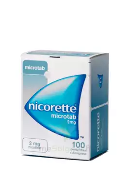 Nicorette Microtab 2 Mg, Comprimé Sublingual 100 à Cavignac