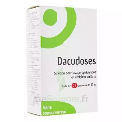 Dacudoses Solution Pour Lavement Ophtalmologique 24unid/10ml à Cavignac